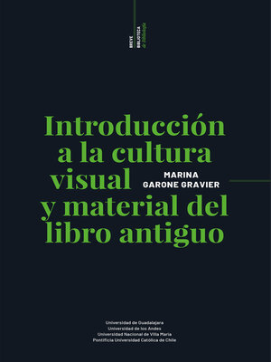 cover image of Introducción a la cultura visual y material del libro antiguo